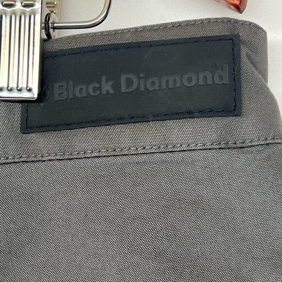 Black Diamond Outdoor tapered pants Mens Size Large 36x30 Canvas Double Knee - Picture 5 of 11